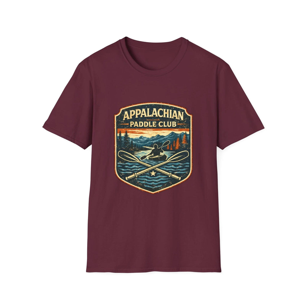 Appalachian Paddle Club T-Shirt — Kayak & Canoe Outdoor Adventure Tee