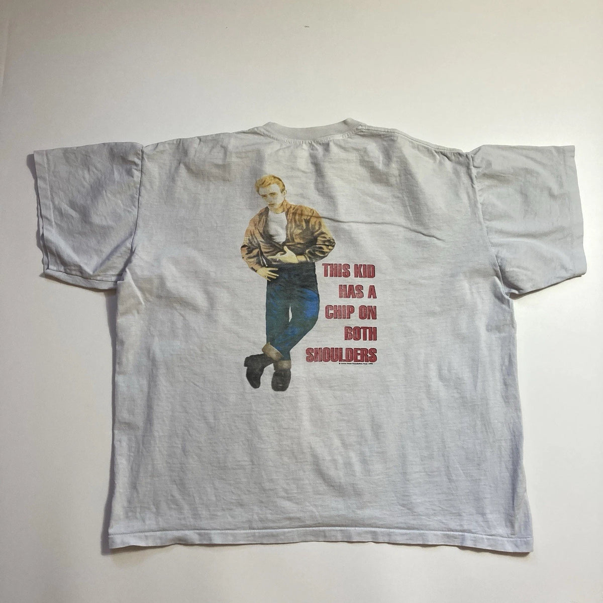 vintage 90s james dean rebel without a cause movie tee size xxl