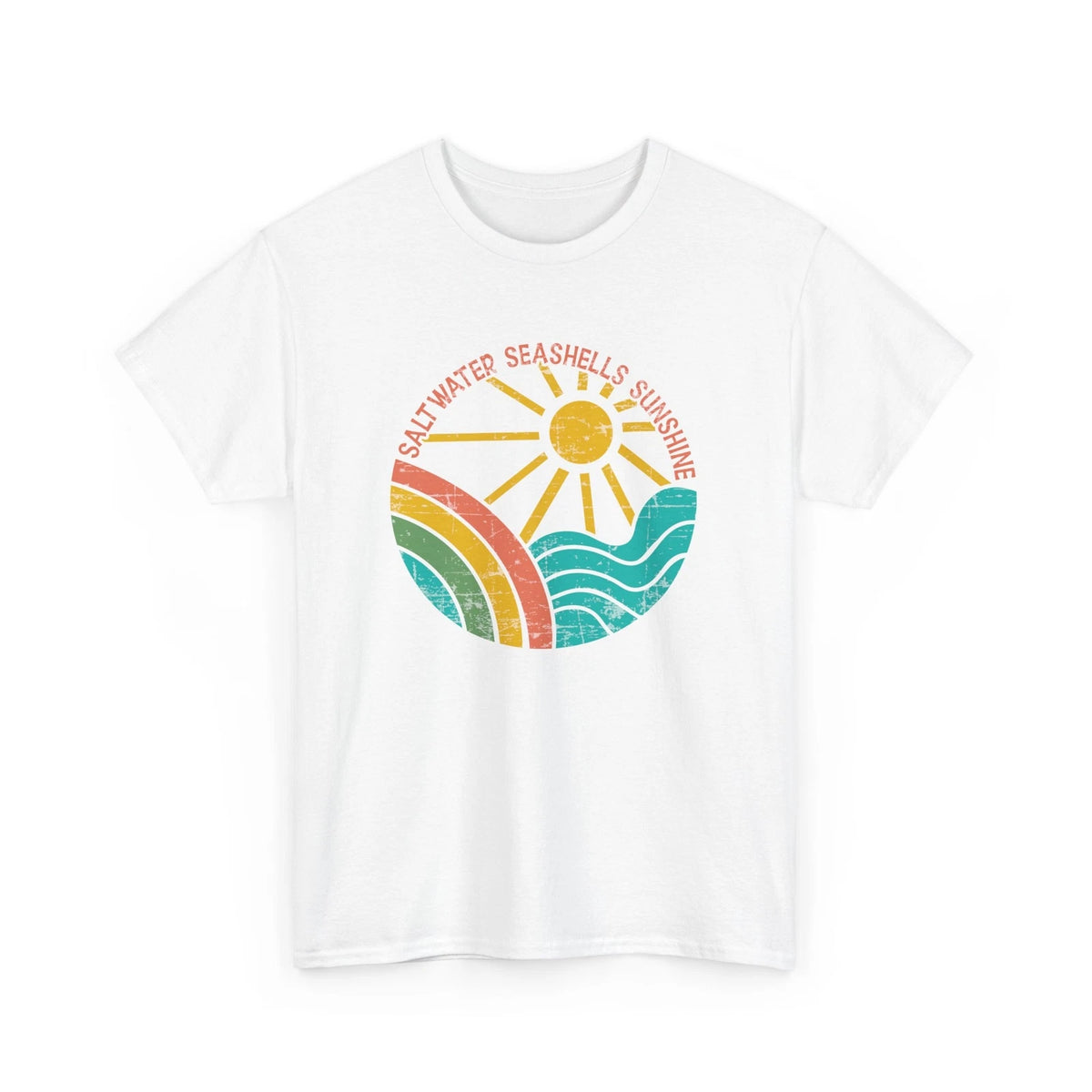Beach Vibes T-Shirt | Summer Ocean Waves Tee | Summer Beach Vacation Shirt