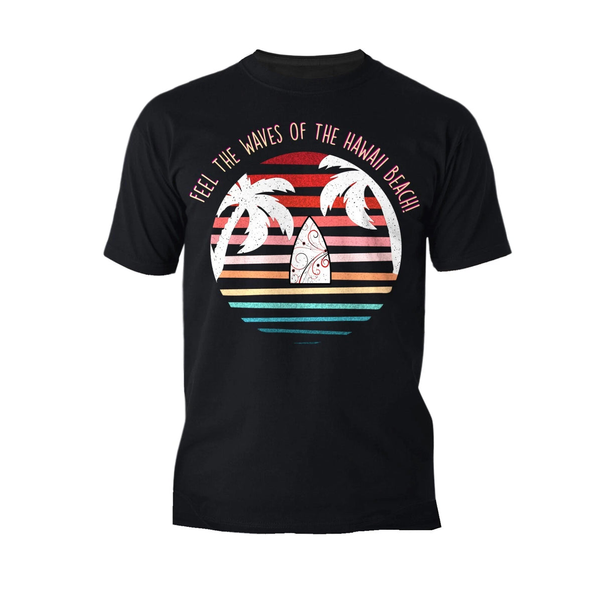 Summer Vibes Aloha Spirit Retro Hawaiian Surf & Boho Beach Holiday Men' T-Shirt