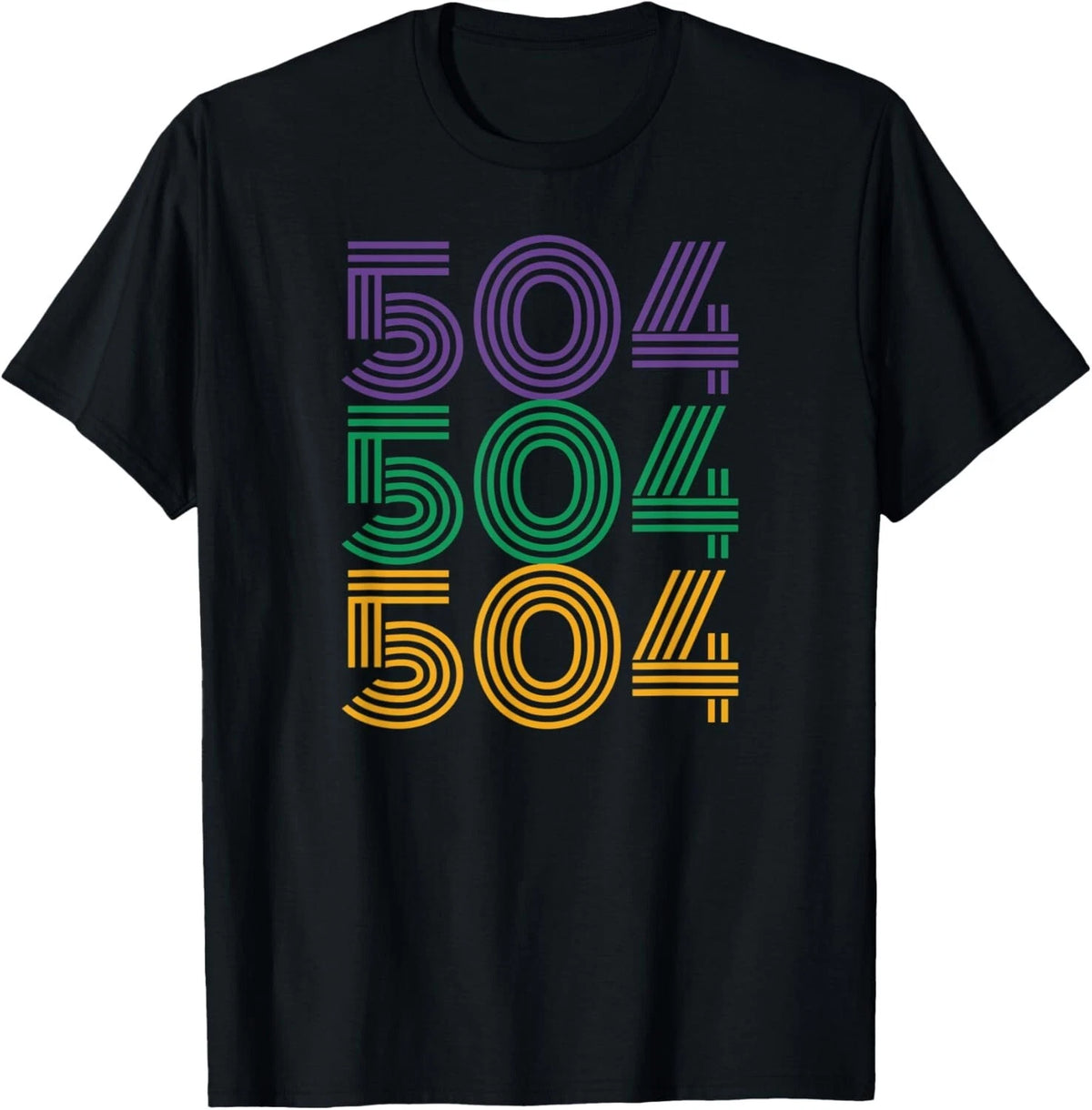 504 Mardi Gras 2020 Funny Carnival Costume Outfit Mardi Gras T-Shirt