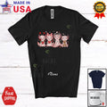 Custom Name Valentine Axolotl Collection; Lovely Hearts Flowers Animal T-Shirt