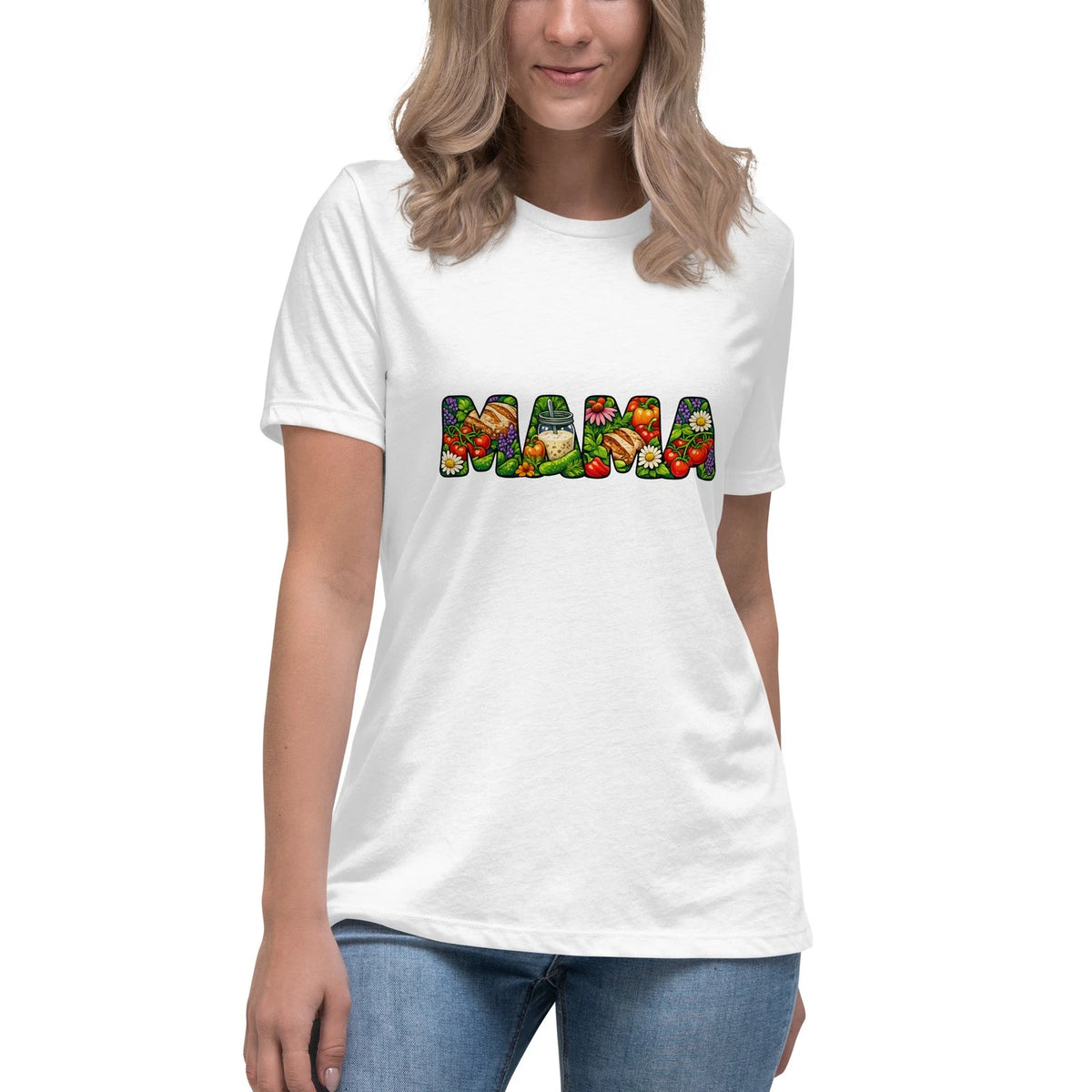 Mama Sourdough Shirt Gardening Mom Bread Baker Farmhouse Graphic Tee