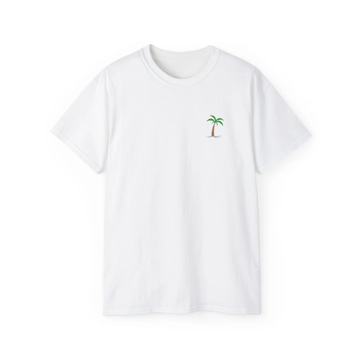 Tropical Sunset Tee - Beach Vibes, Unisex Summer Shirt, Vacation Apparel, Gift