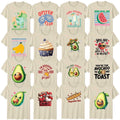 Food Baking Adult T-Shirt Avocado Foodie Valentines Day Gift