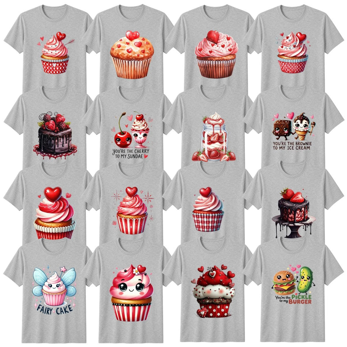 Cute Food Coffee T-Shirt Desserts Valentines Day Gift
