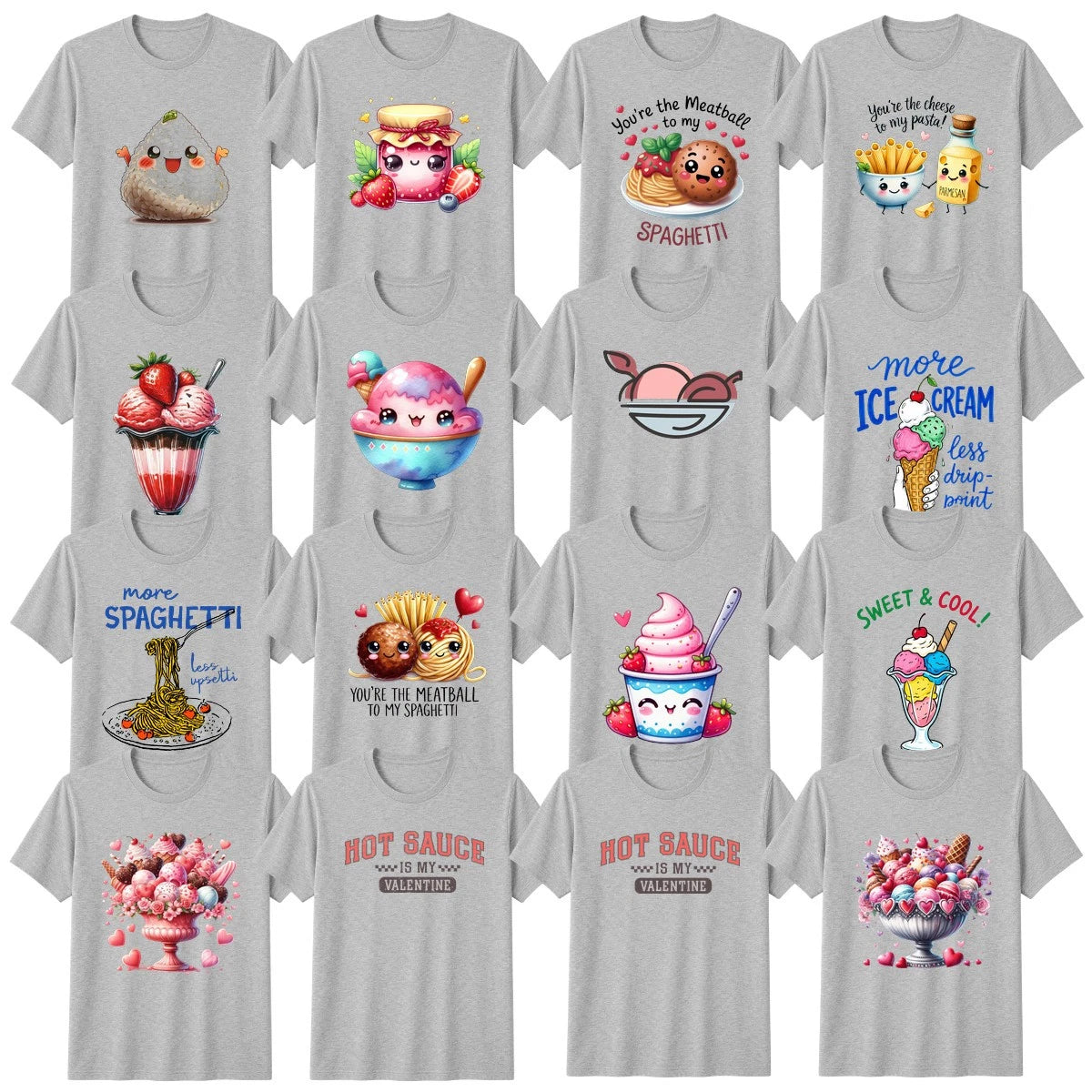 Cute Hot Chocolate T-Shirt Ice Cream Valentines Day Gift
