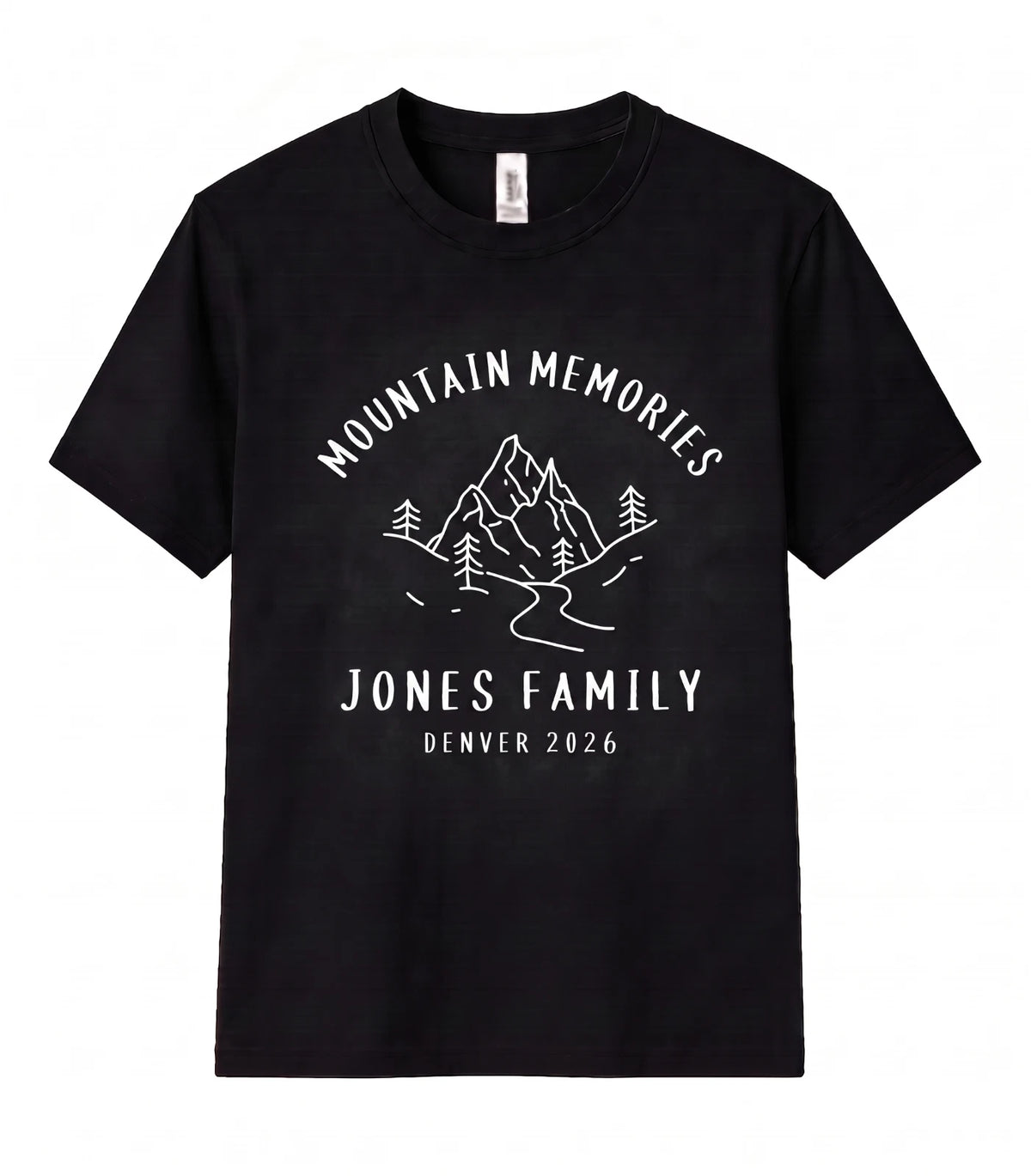 Custom Family Vacation Shirt Mountains Camping Crew Hiking Trip Mountain Hiking