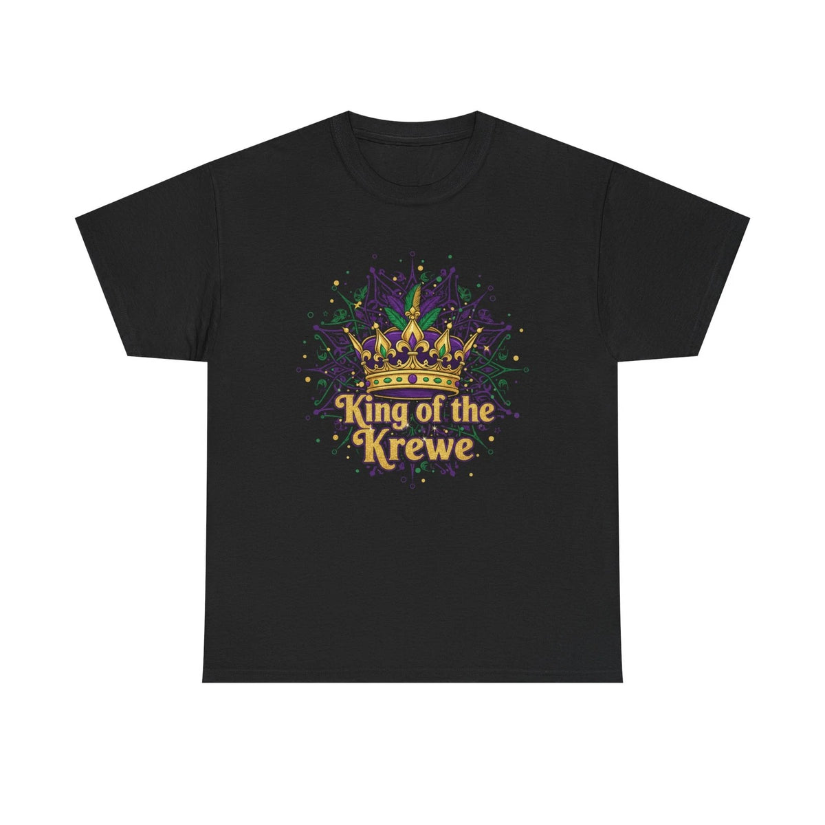King of the Krewe Mardi Gras T-Shirt Carnival Mask