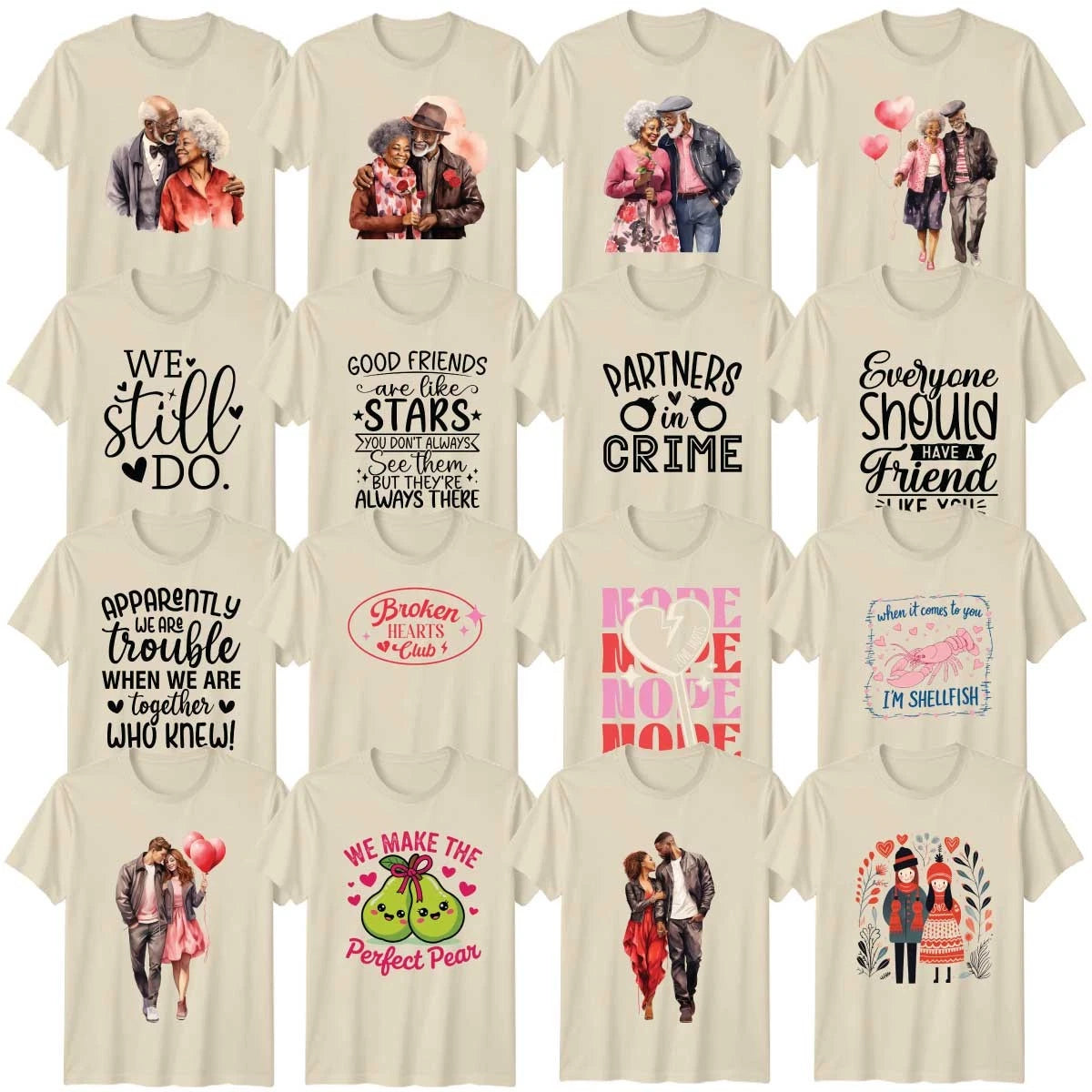 Funny Valentines Day Adult T-Shirt Relationships Valentines Day Gift