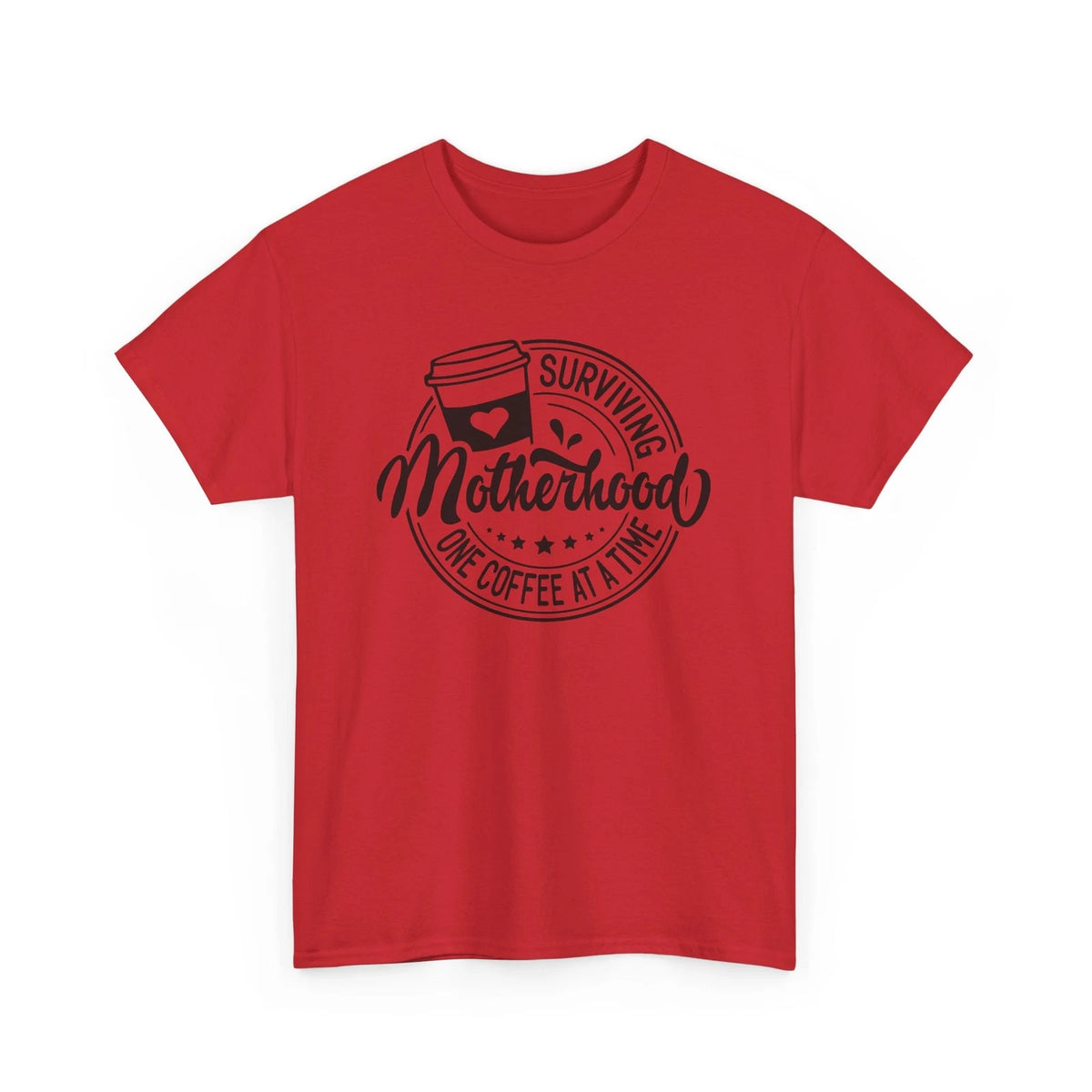Coffee Makes Me Happy T-Shirt | Surviving Motherhood One Coffee At a Time