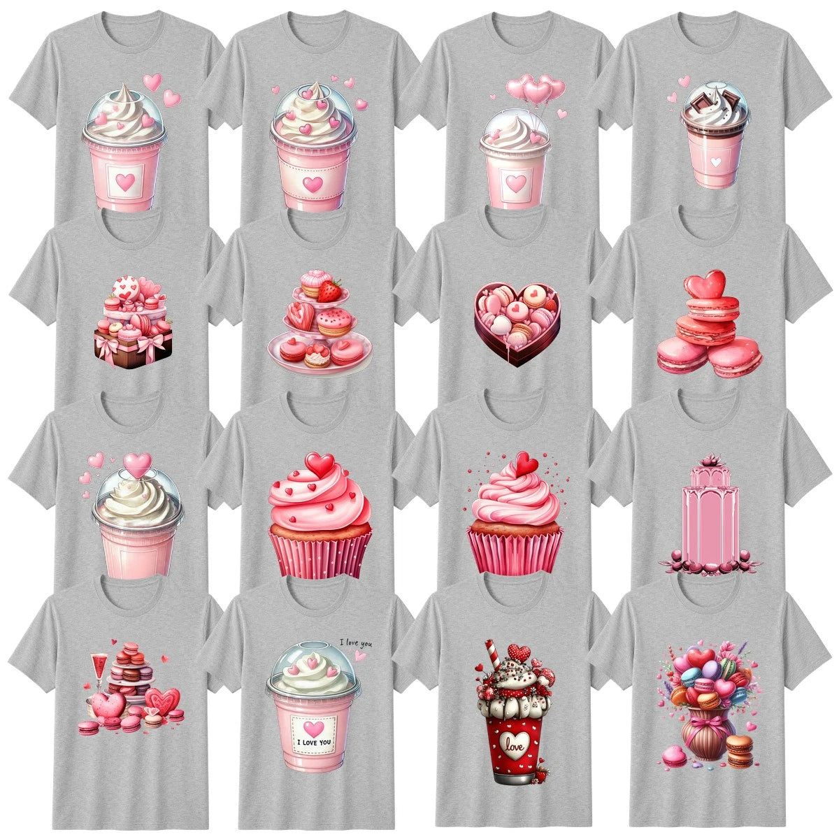 Cute Food Baking T-Shirt Desserts Valentines Day Gift