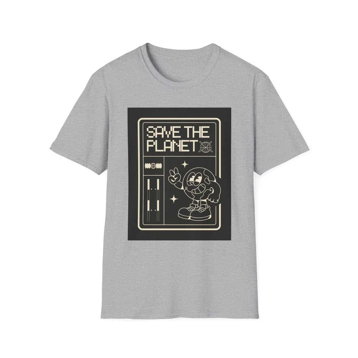 Save The Planet astronaut tee | Vintage Retro Environmental T-Shirt