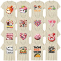 Cute Food Adult T-Shirt Tea Foodie Sweets Valentines Day Gift