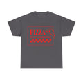 Pizza is My Valentine Unisex Tee Shirt, Funny Food Lover Gift Top, Heart
