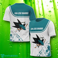 San Jose Sharks 3D T-Shirt Stylish Gifts For Men And Women