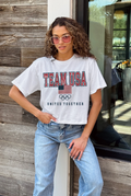 US Team Women's Boxy Tee