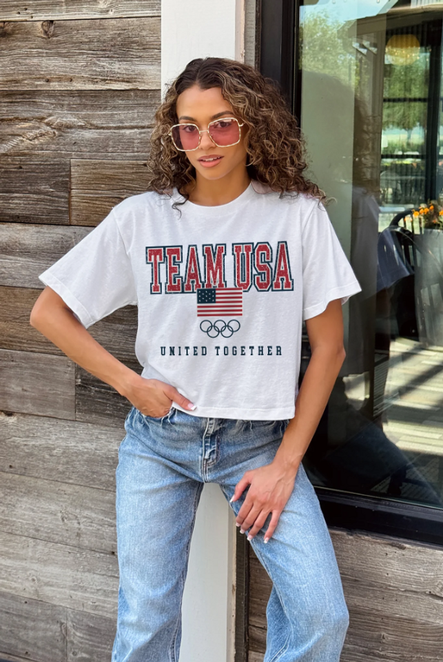 US Team Women's Boxy Tee