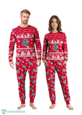 Seattle Kraken Christmas Pattern Family Matching Pajamas Sets Best Gift For Christmas