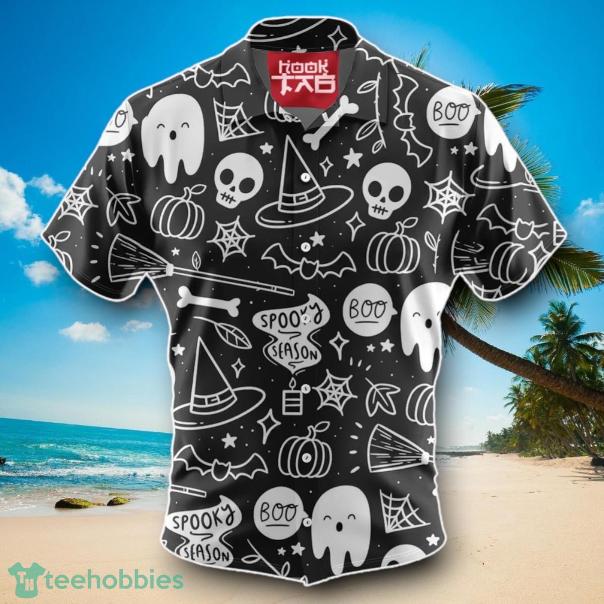 Skull Hawaiian Shirt Impressive Gift, Halloween Hawaiian Shirt Impressive Gift