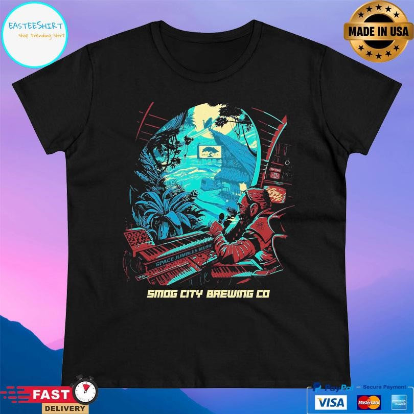 Smog City Brewing Space Jungle T-Shirts