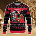 SMU Mustangs Santa Claus Ugly Christmas Sweater All Printed Sweater For Fans Gift Ideas