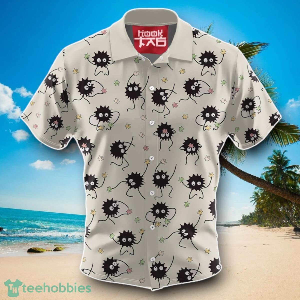 Soot Sprites Hawaiian Shirt Impressive Gift Spirited Away Hawaiian Shirt Impressive Gift