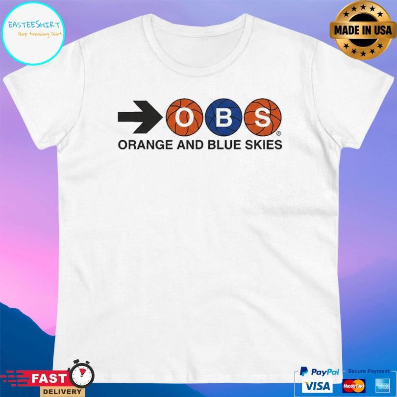Spike Lee Orange And Blue Skies 2026 Shirt