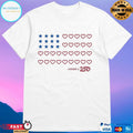 Spirit Jersey Heart Flag America 250 Effortless Shirt