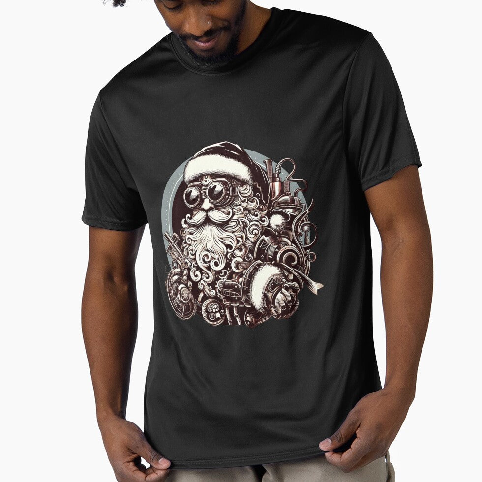 Steampunk Cool Santa Claus by organicgal