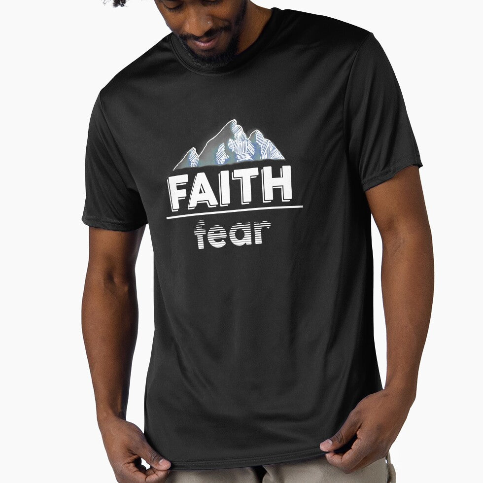 Christian Quote - Faith Over Fear by JacquelineLim