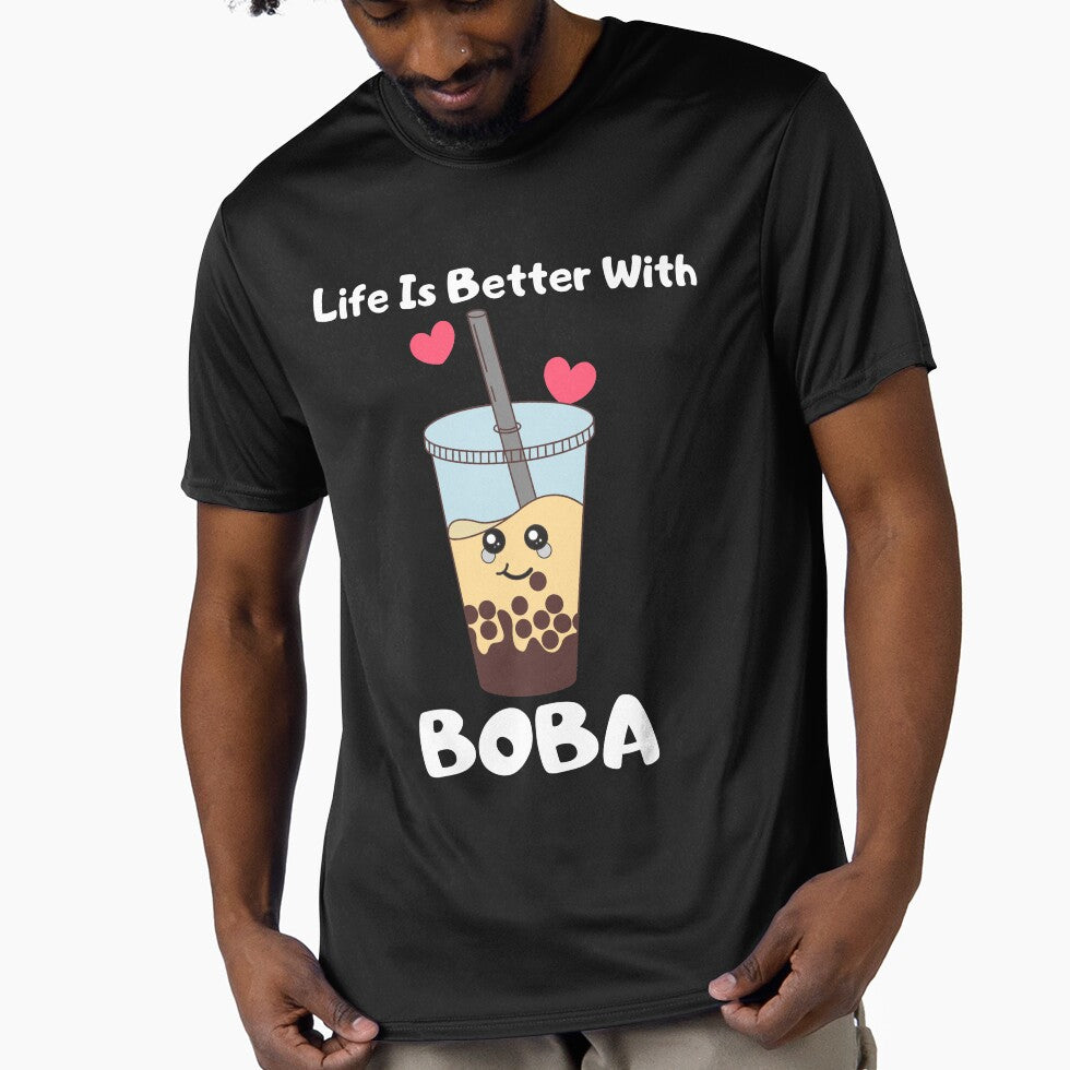 Life Is Better With Boba - Bubble Tea Cute Gift by hasnimed