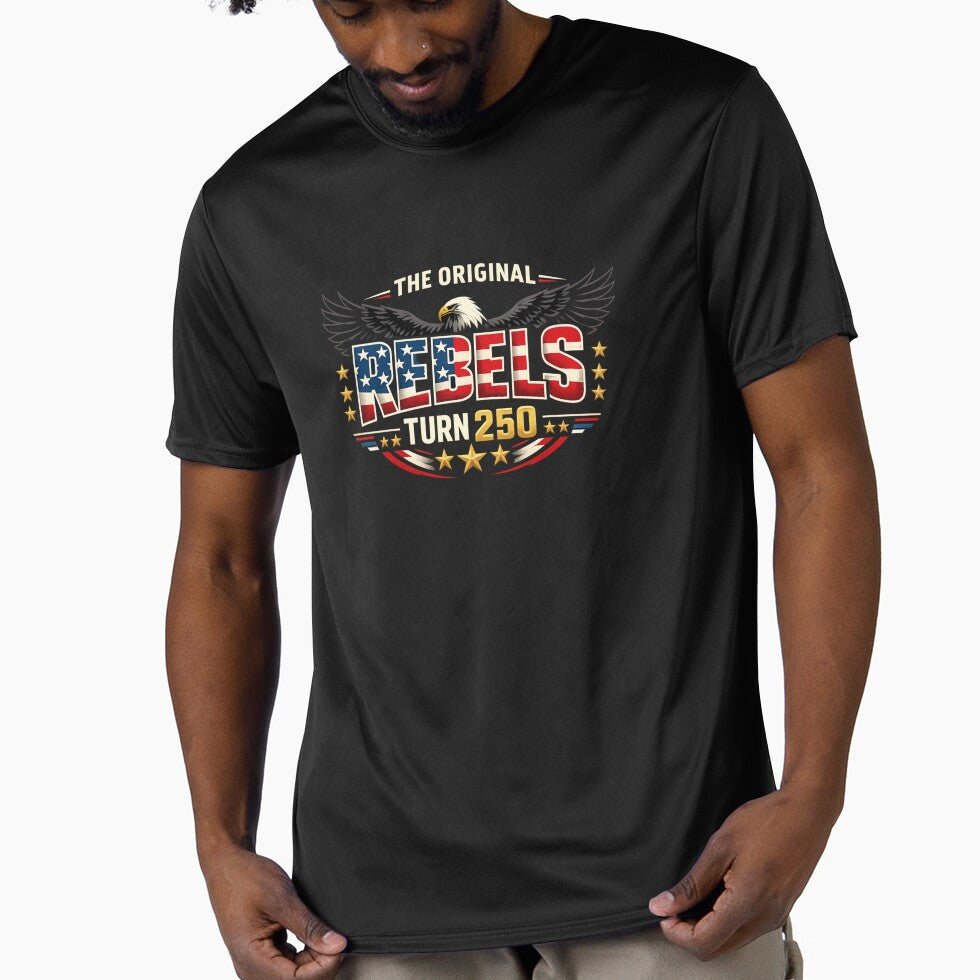 The Original Rebels Turn 250 Eagle America Anniversary by Worn & Witty
