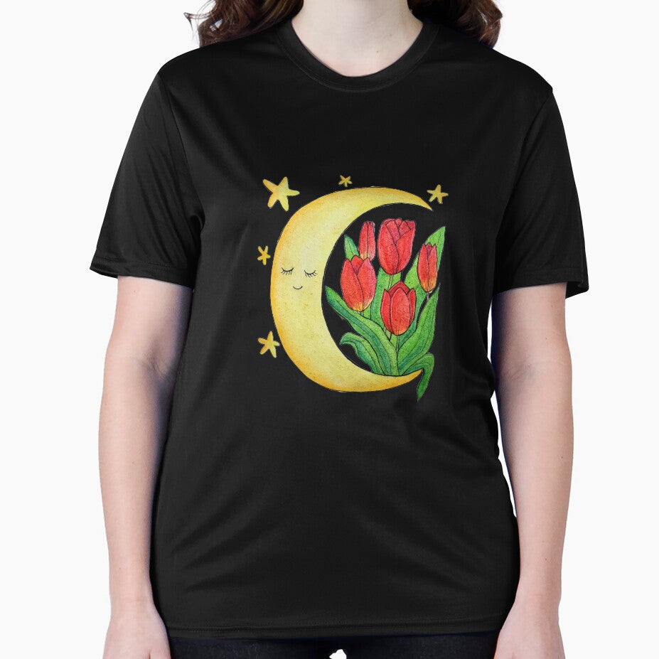 Tulips on moon by Paintedhues