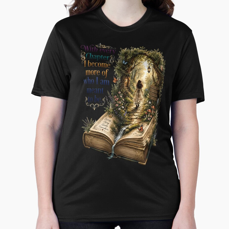With Every Chapter I Become More Of Who I Am Meant To Be Reader by Sovereign Supply Co.