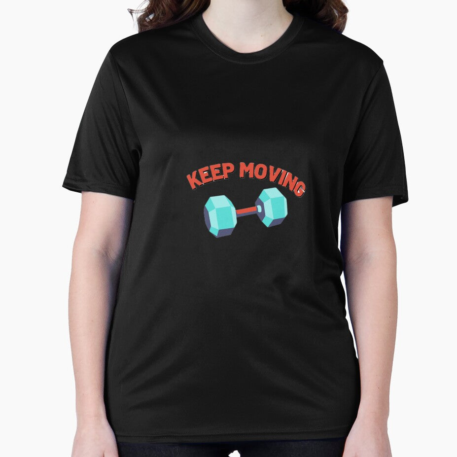 Keep moving t-shirt by Eugenie974