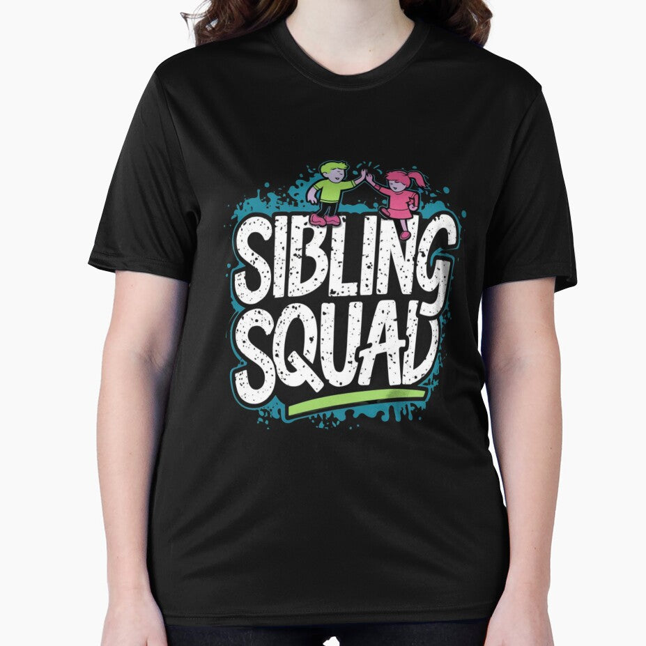 Sibling Squad T-Shirt – Fun & Playful Family Apparel | New Trendy Design by T010