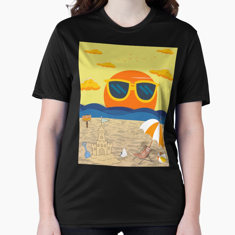Pop Art Series Beach Art by Homyar