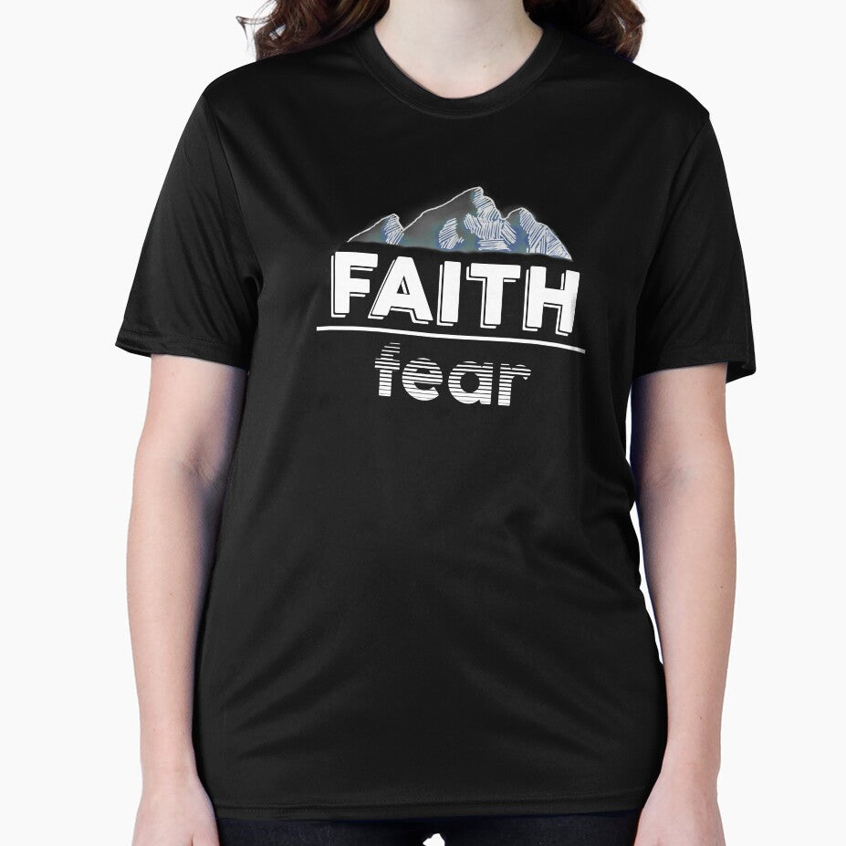 Christian Quote - Faith Over Fear by JacquelineLim