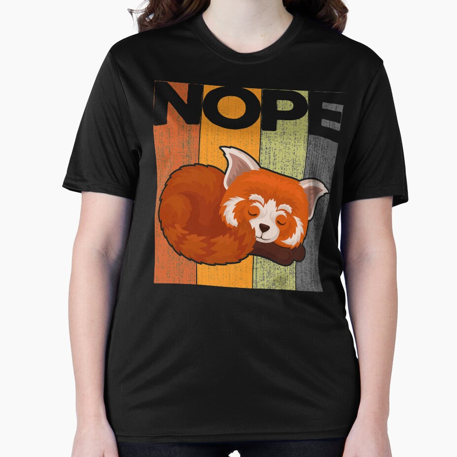 Nope Red Panda by sprintmoon