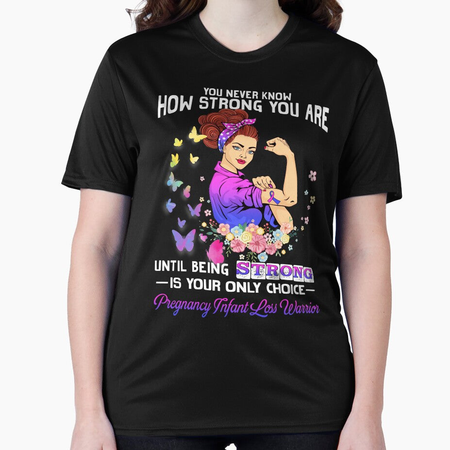 Pregnancy Infant Loss Warrior You Never Know How Strong You Are by largellie