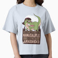 Womens Don't Mess With Mamasaurus You'll Get Jurasskicked product by DNH Threads