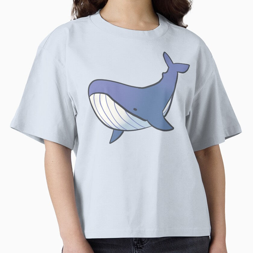 Cute Blue whale art by Mayarart