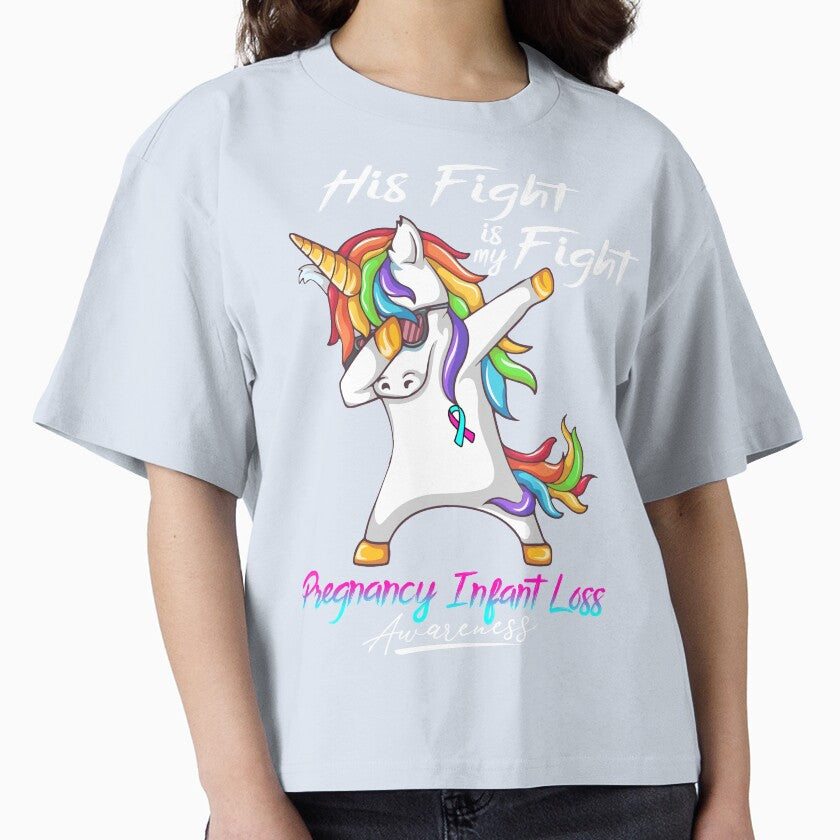 Unicorn His Fight Is My Fight Pregnancy Infant Loss Awareness by rechardtee