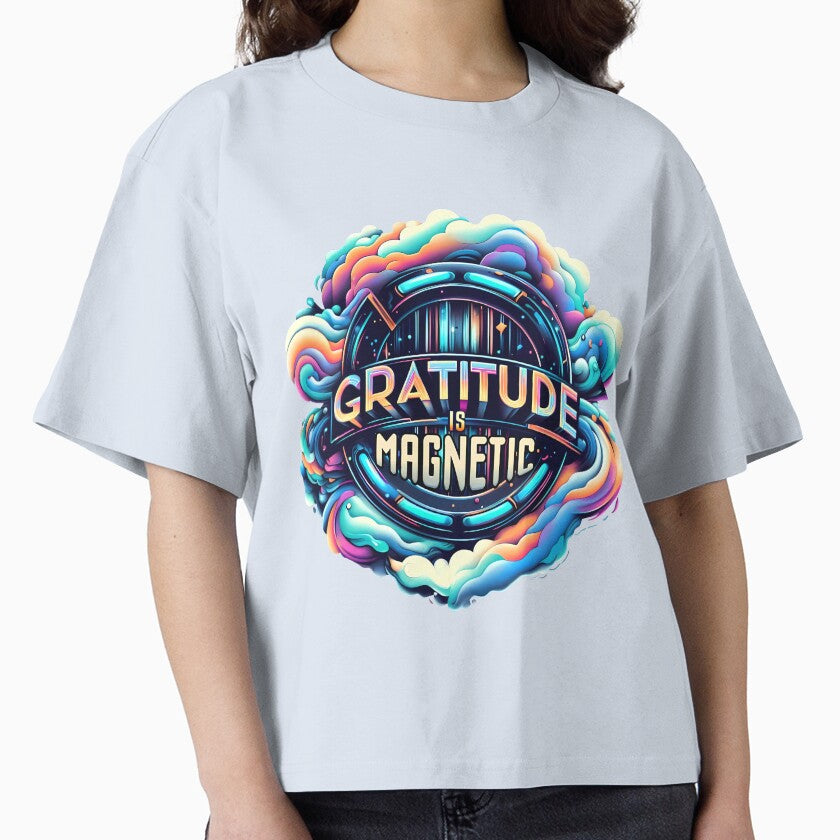 Gratitude Is Magnetic, typography by maxmaj