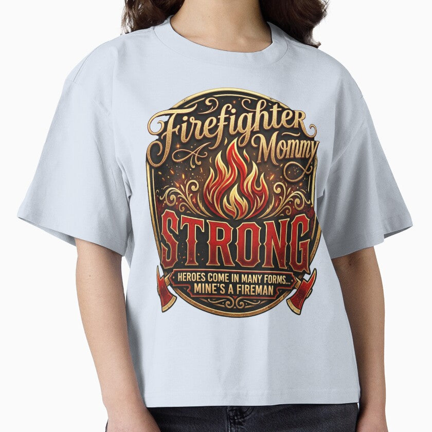 Firefighter Mommy Gift – Firewife Strong Proud Hero Family by Im-Ara