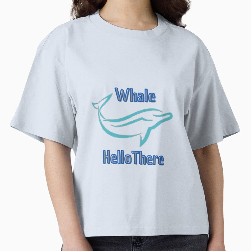 Whale Hello There Killer Funny t-shirt by FRANI-ART