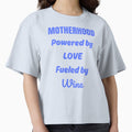 MOTHERHOOD: Powered by LOVE, Fueled by Wine - Fun Mom Design by FRANK0879