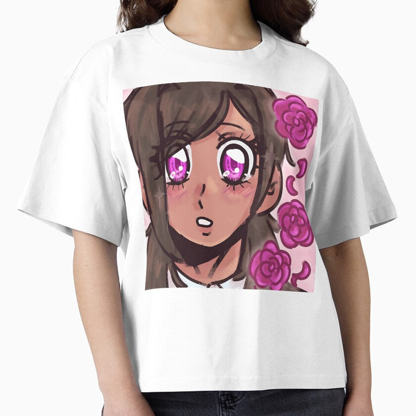 Shy Girl Blushing Roses by LeonHarroTAC