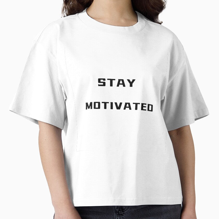 STAY MOTIVATED – Motivational Tee | Uncle Jichuan by Uncle-Jichuan